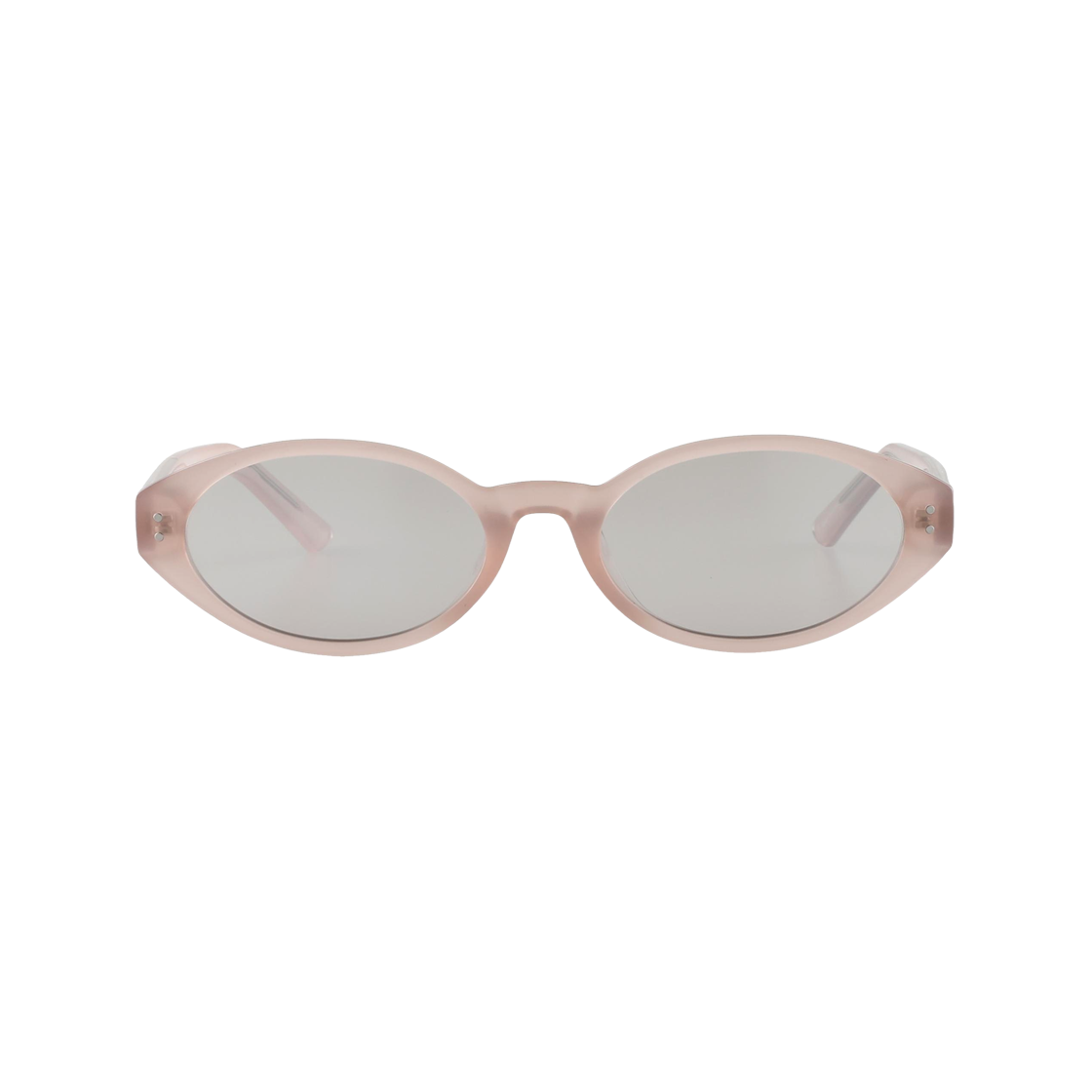 MOSA C4 2DITOR Slim Oval Uv Protection Fashion Sunglasses Nylon Tint Lens C4 Pink