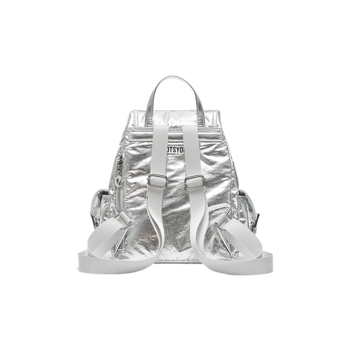 라츠유 클라우디 츄비 백팩 실버(LOTS YOU Cloudy CHUBBY Backpack Silver) - 2