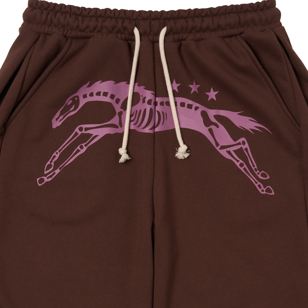 [KREAM 단독] 아모우 본 홀스 스웻 팬츠 브라운([KREAM 단독]  AMOU Bone Horse Sweat Pants Brown) - 3