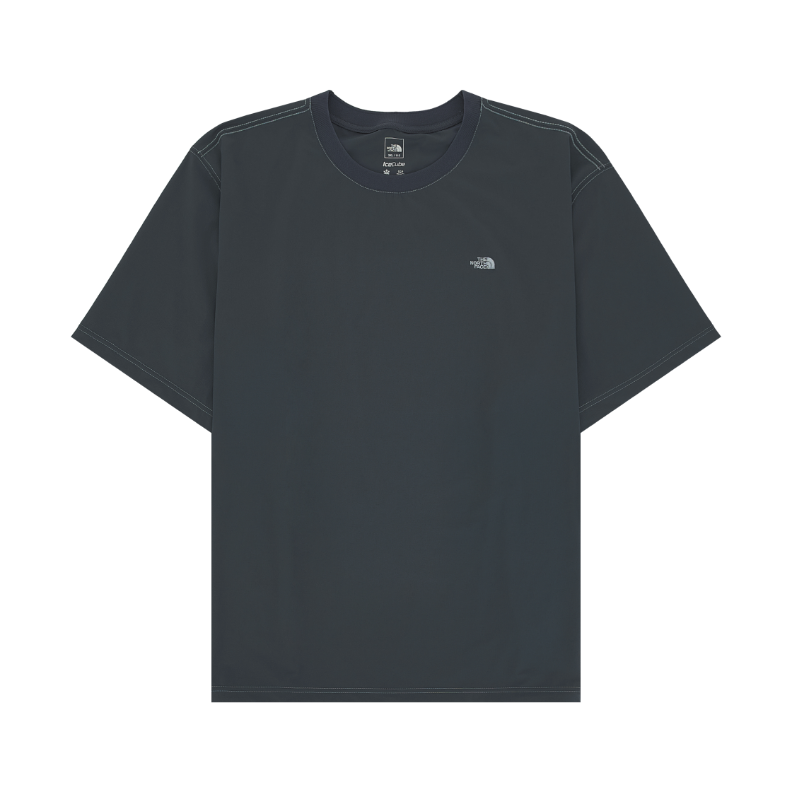 노스페이스 아이스큐브 숏슬리브 R/티셔츠 메탈 그레이 - 26SS(The North Face Icecube S/S R/T-Shirt Metal Gray - 26SS) - 1