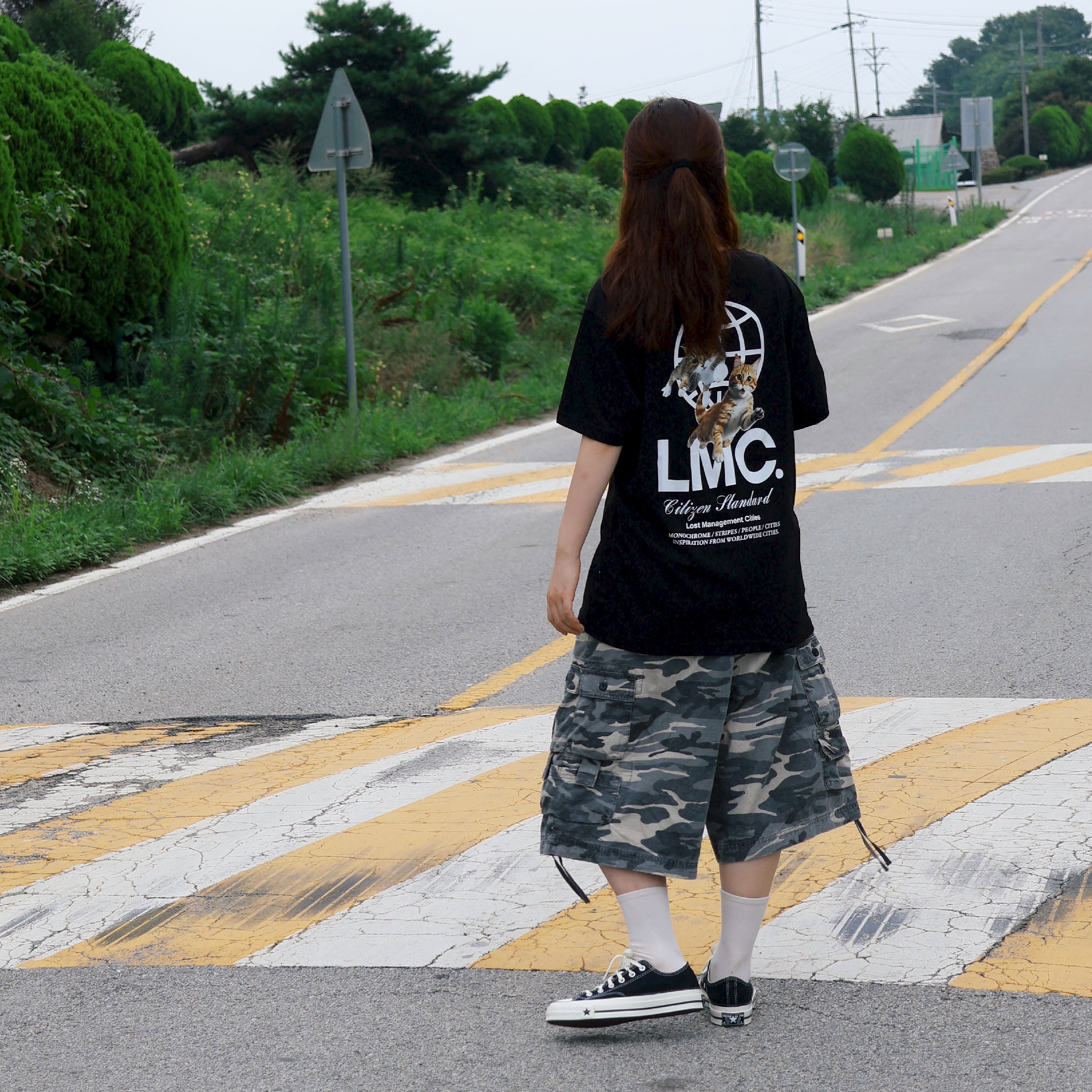 Converse Chuck 70 X Black 착용 스타일 - 1