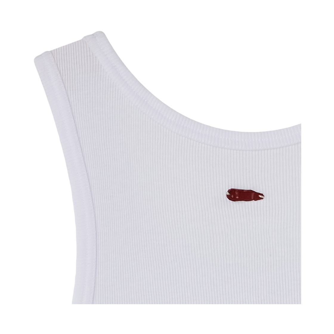 아크릴 프루츠 아이콘 탱크 화이트 - 26FW(AKRYL Fruits Icon Tank White - 26FW) - 5