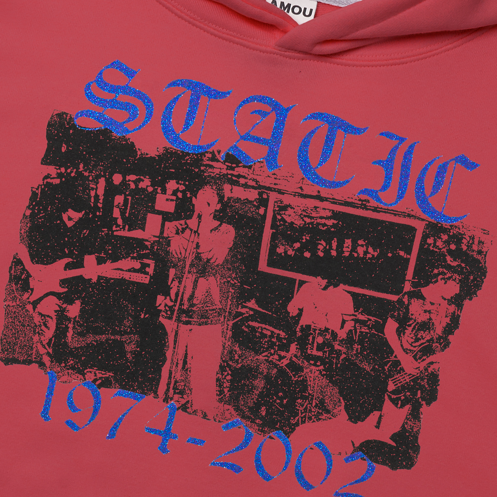 [KREAM 단독] 아모우 스태틱 후디 코랄 레드([KREAM 단독] AMOU Static Hoodie Coral Red) - 3