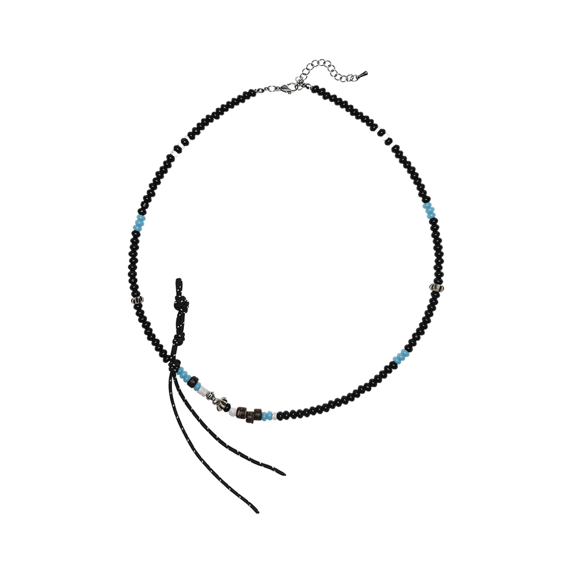 디아더생츄어리 오리진 비즈 목걸이 블랙(THE ATHER SANCTUARY Origin Beads Necklace Black)