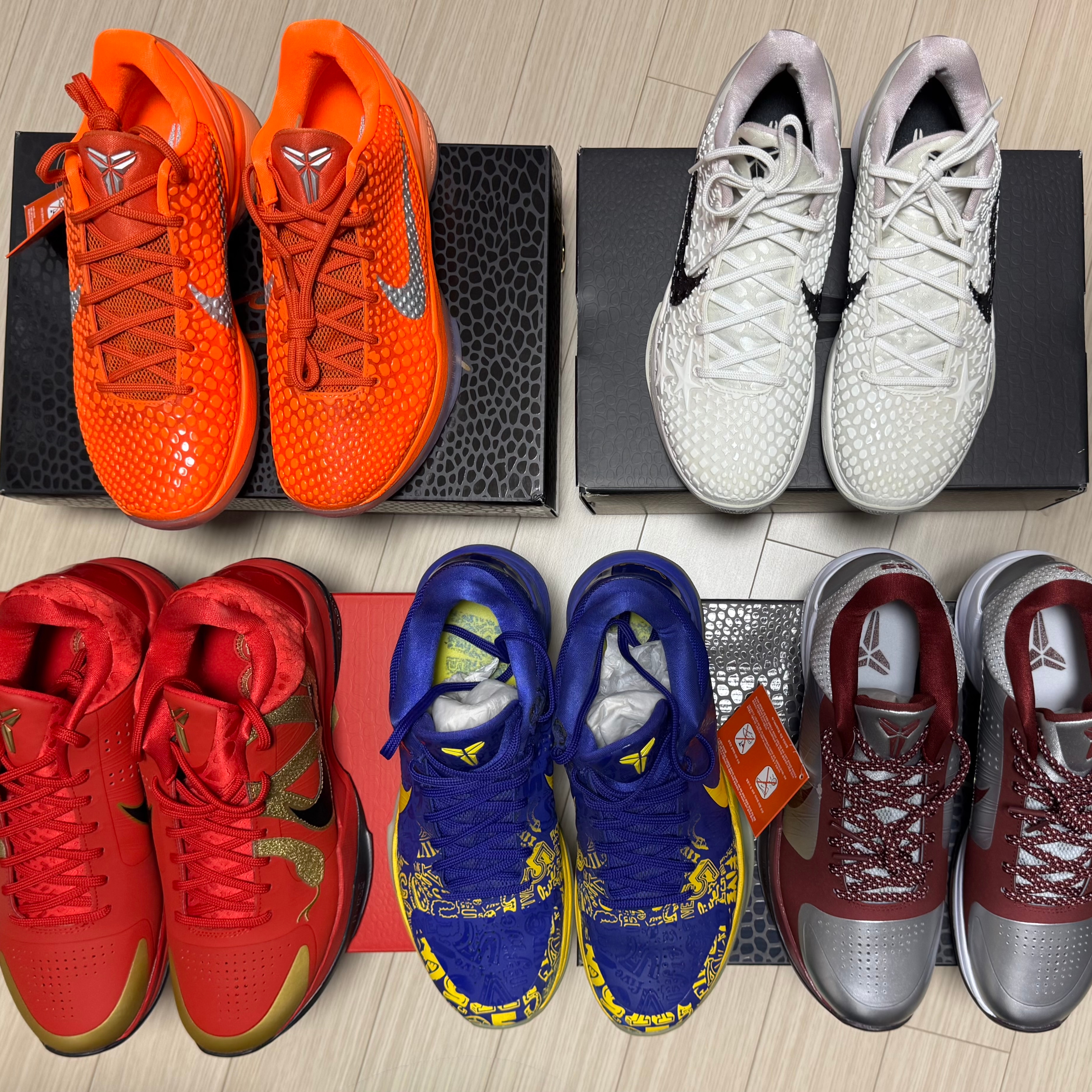 Nike Kobe 6 Protro Total Orange, Nike Kobe 6 Protro Sail 착용 스타일