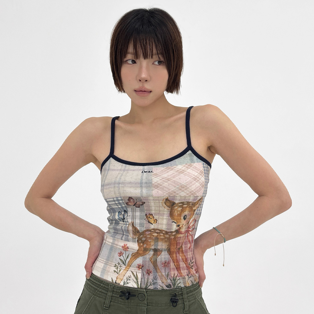 언스테디마켓 디어 패치워크 슬리브리스(UnsteadyMarket Dear Patchwork Sleevelss) - 2