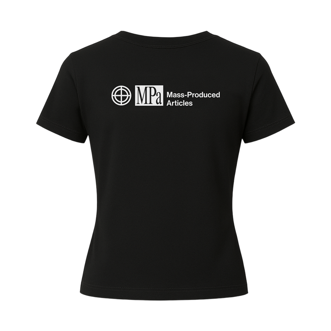 (W) 플라스틱 프로덕트 MPa 티셔츠 블랙((W) Plastic Product MPa T-Shirt Black) - 2