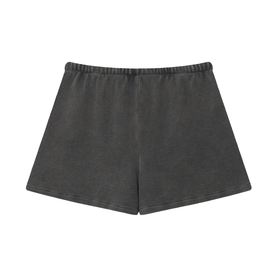 이우트 피그먼트 와플 쇼츠 차콜(EEUT Pigment Waffle Shorts Charcoal) - 2