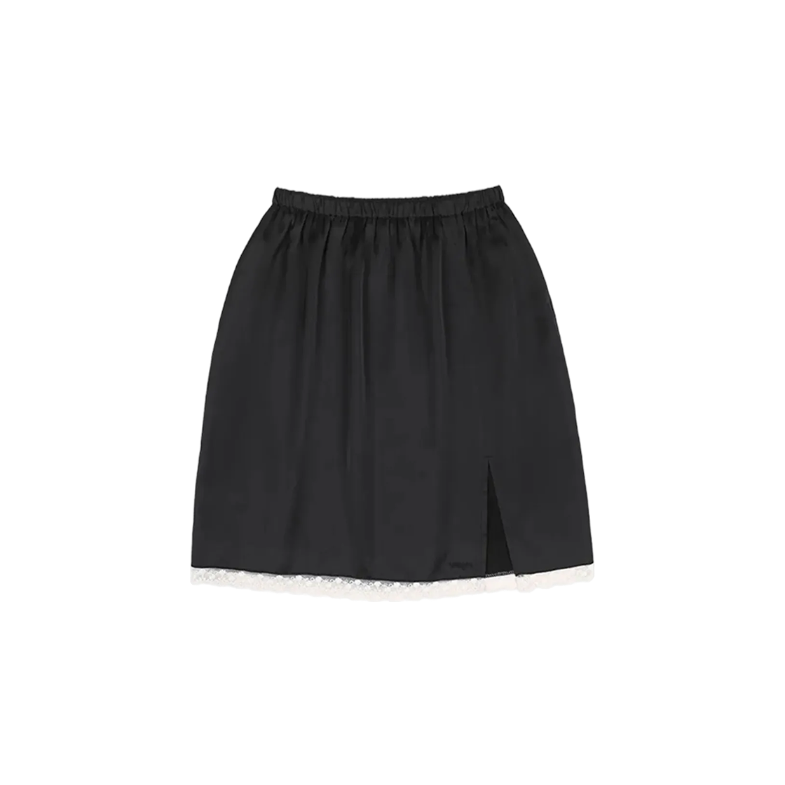 라츠유 알리사 새틴 스커트 블랙(LOTS YOU Alyssa Satin Skirt Black) - 1
