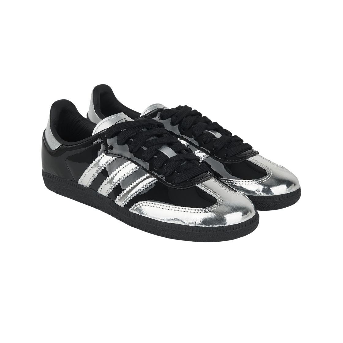아디다스 x 아트모스 삼바 턱시도 코어 블랙 실버 메탈릭(Adidas x Atmos Samba Tuxedo Core Black Silver Metalic) - 4