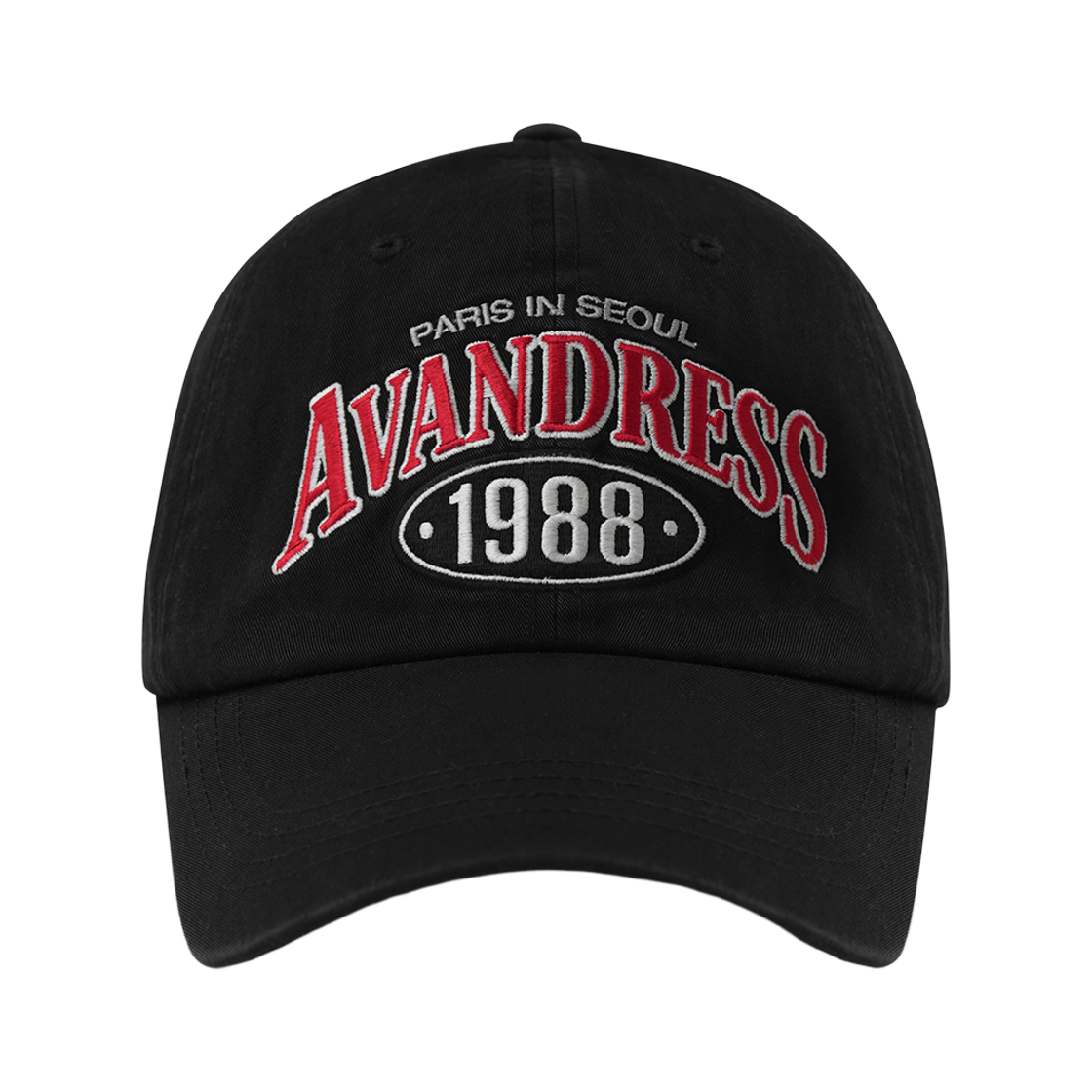 어반드레스 1988 바시티 캡 블랙(Avandress 1988 Varsity Cap Black) - 1
