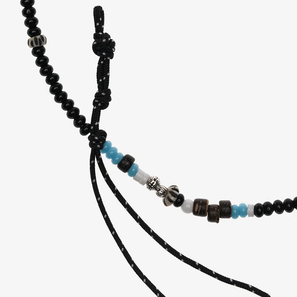 디아더생츄어리 오리진 비즈 목걸이 블랙(THE ATHER SANCTUARY Origin Beads Necklace Black) - 2