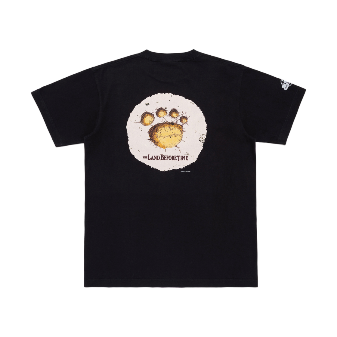 버퍼 더 랜드 비포 타임 스탬프 티셔츠 블랙(Buffer The Land Before Time Stamp T-Shirt Black)