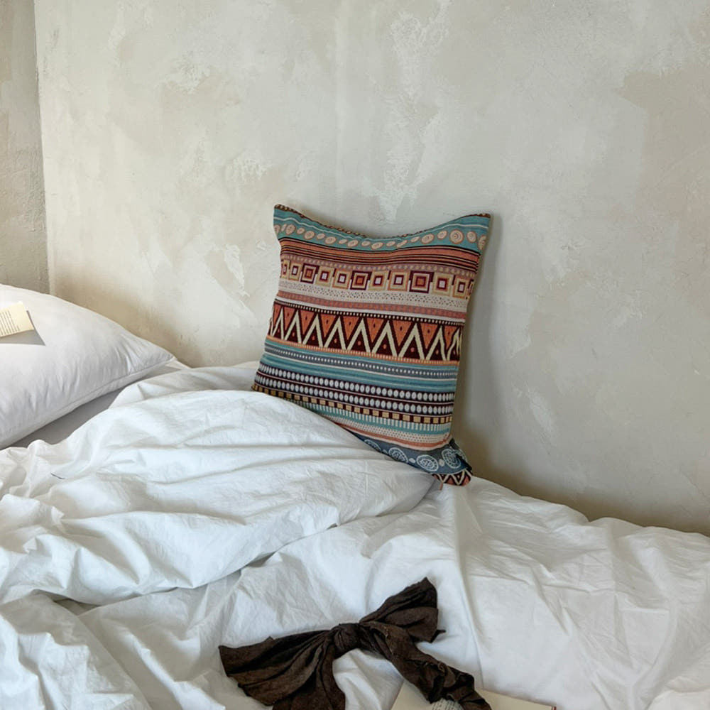 무성화 베르크 에스닉 쿠션커버 45x45cm(MUSEONGHWA Berck Ethnic Cushion Cover 45x45cm) - 3