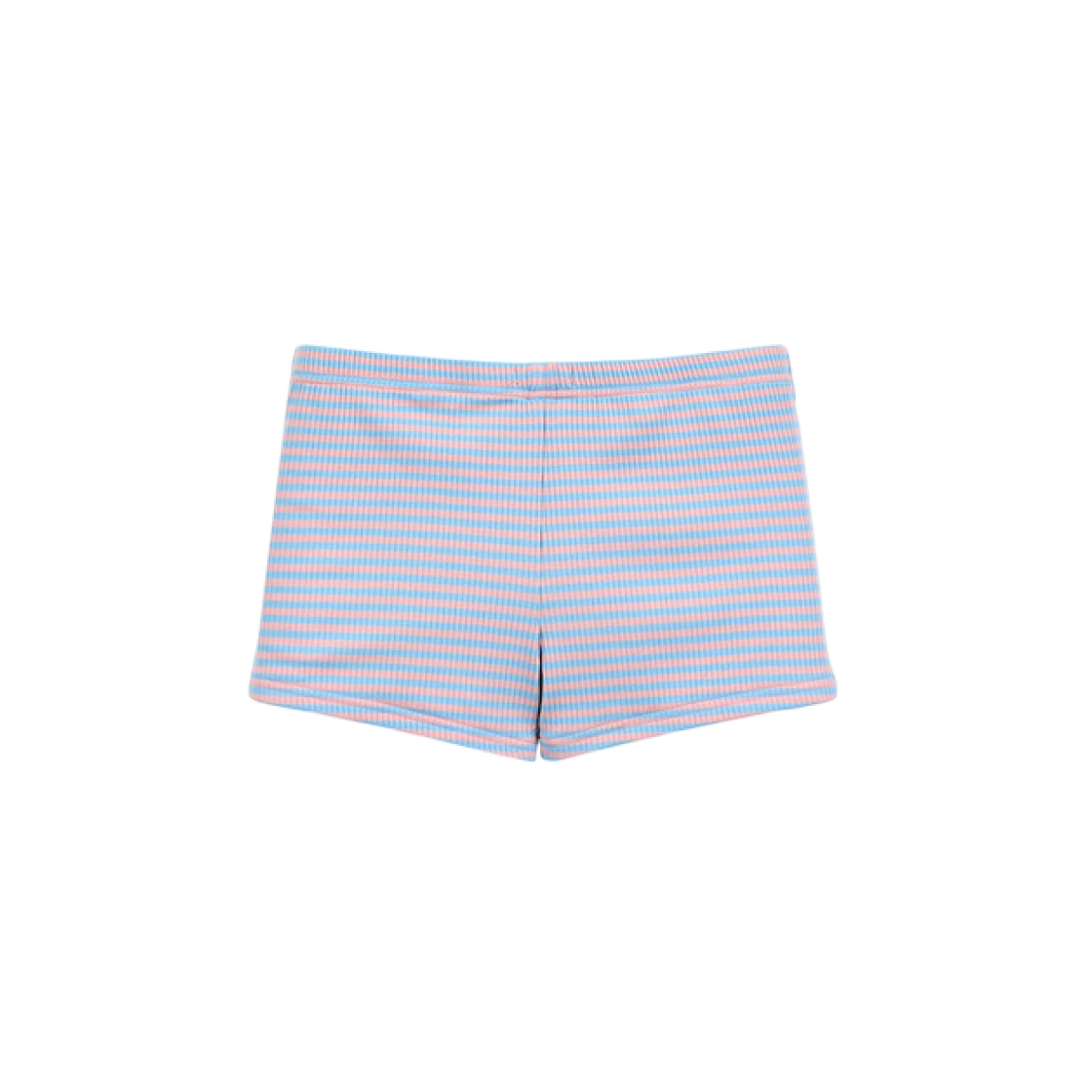 라츠유 멀티 스트라이프 미니 쇼츠 라이트 핑크(LOTS YOU Multi Stripe Mini Shorts Light Pink) - 2