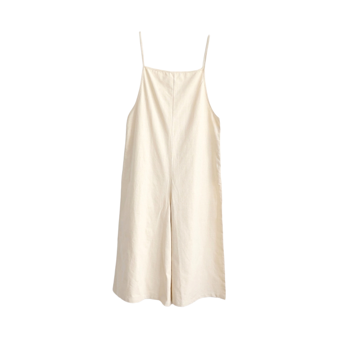 지크립 와이드 점프 수트 연베이지(GCLIP Wide Jumpsuit Lightbeige) - 1