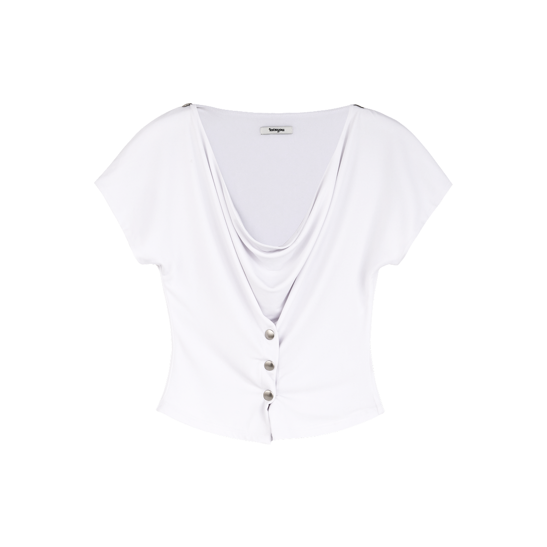LOTS2RSW009WHT LOTS YOU Kendall Top WHITE