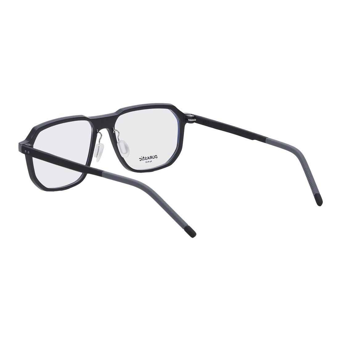 알로아이웨어 [DURASTIC] DRG5602 0909M 에비에이터 실리콘 안경테 블랙(ALO EYEWEAR [DURASTIC] DRG5602 0909M Aviator Silicone Glasses Frame Black) - 3