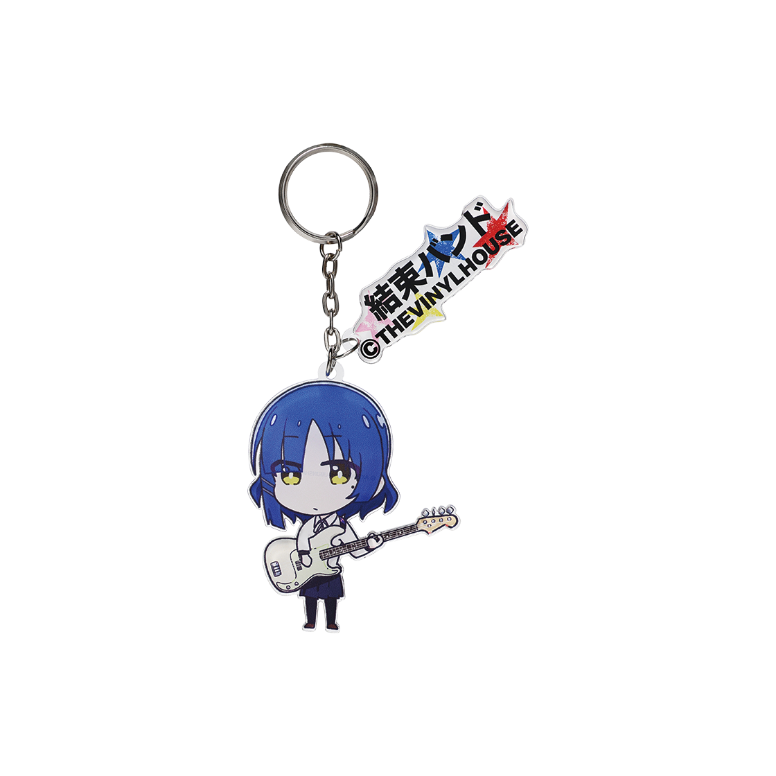 VH2FMUAB90BBL [KREAM 단독] Thevinylhouse x Bocchi the Rock! Kessoku Acrylic Key Ring Blue