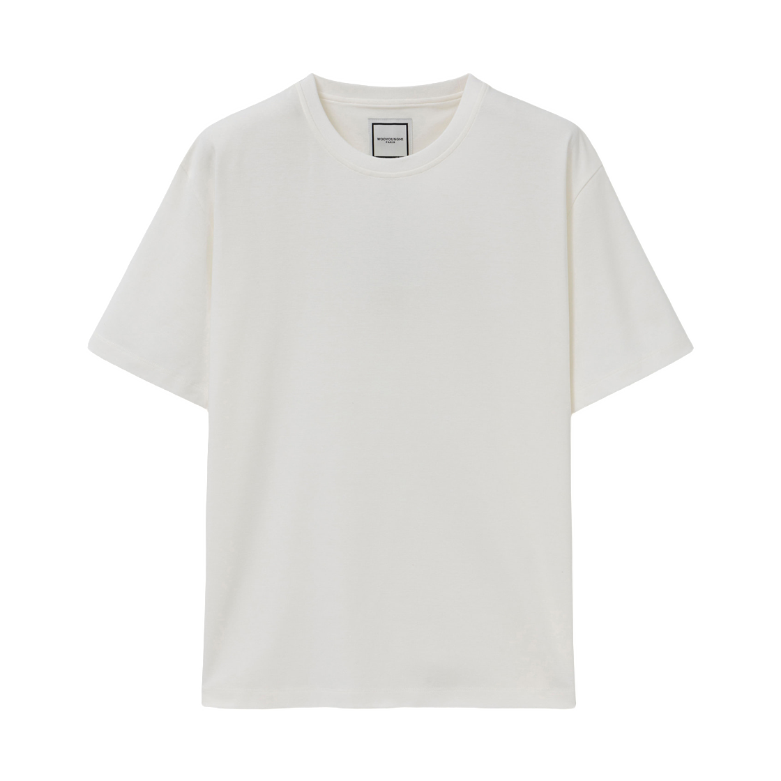 W261TS12706I Wooyoungmi Cotton T-Shirt Ivory - 26SS