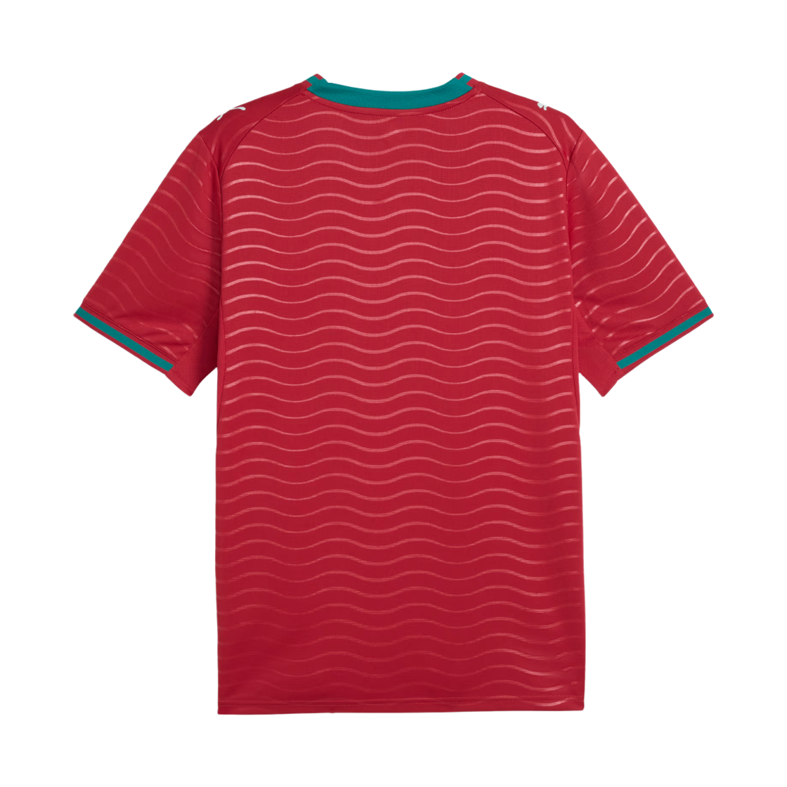 푸마 포르투갈 2026 홈 저지 클럽 레드 그린 라군 (논 마킹 버전)(Puma Portugal 2026 Home Jersey Club Red Green Lagoon (Non Marking Ver.)) - 2