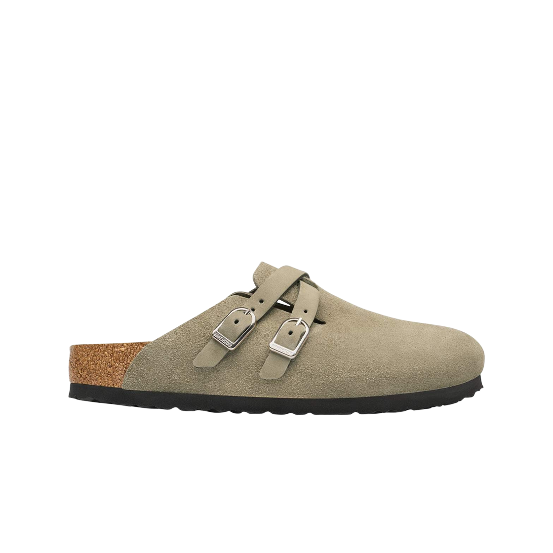 1032905 (W) Birkenstock Blair Suede Leather Taupe - Narrow