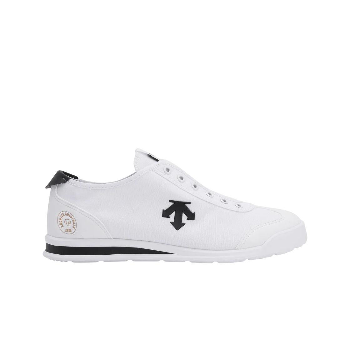 데상트 크론 템포 슬립온 블랙 화이트(Descente Cron Tempo Slip-On Black White) - 1