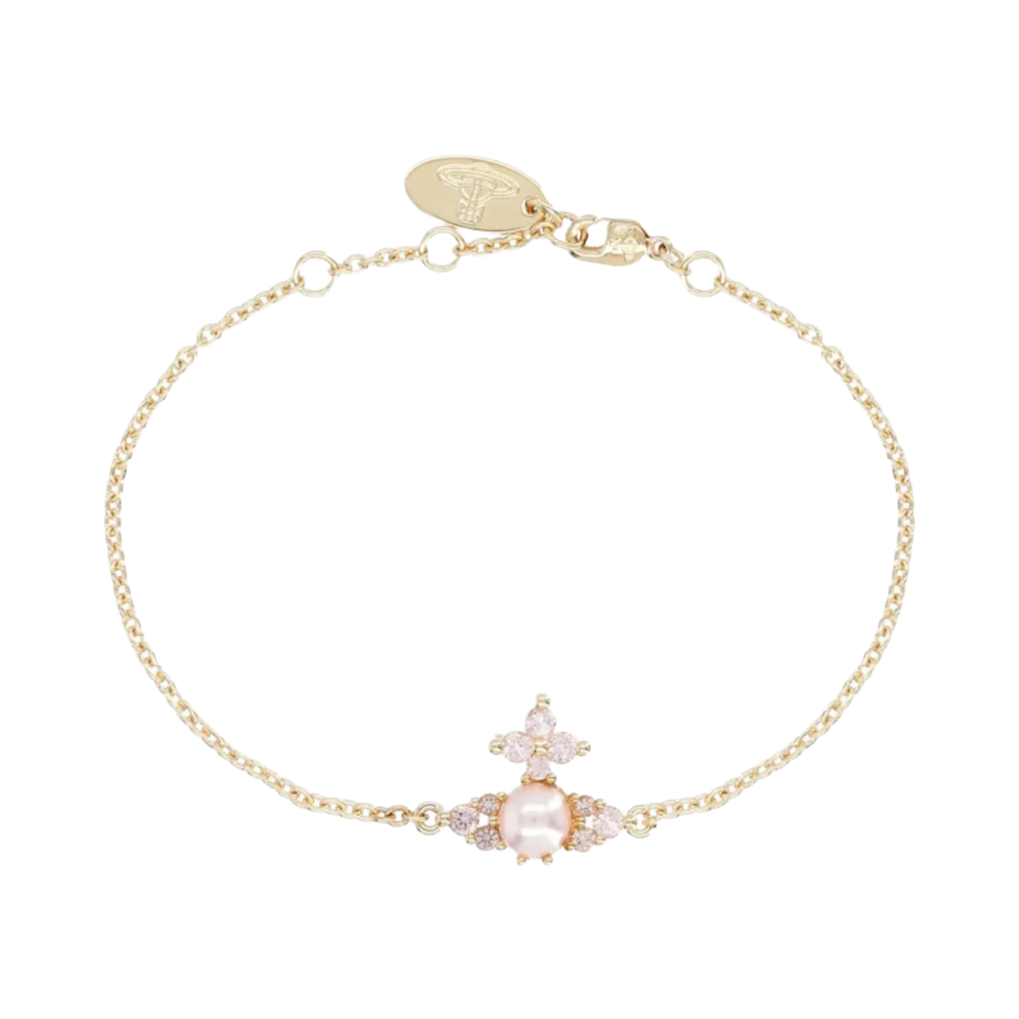 6102023D-02R988 (W) Vivienne Westwood Feodora Bracelet Gold