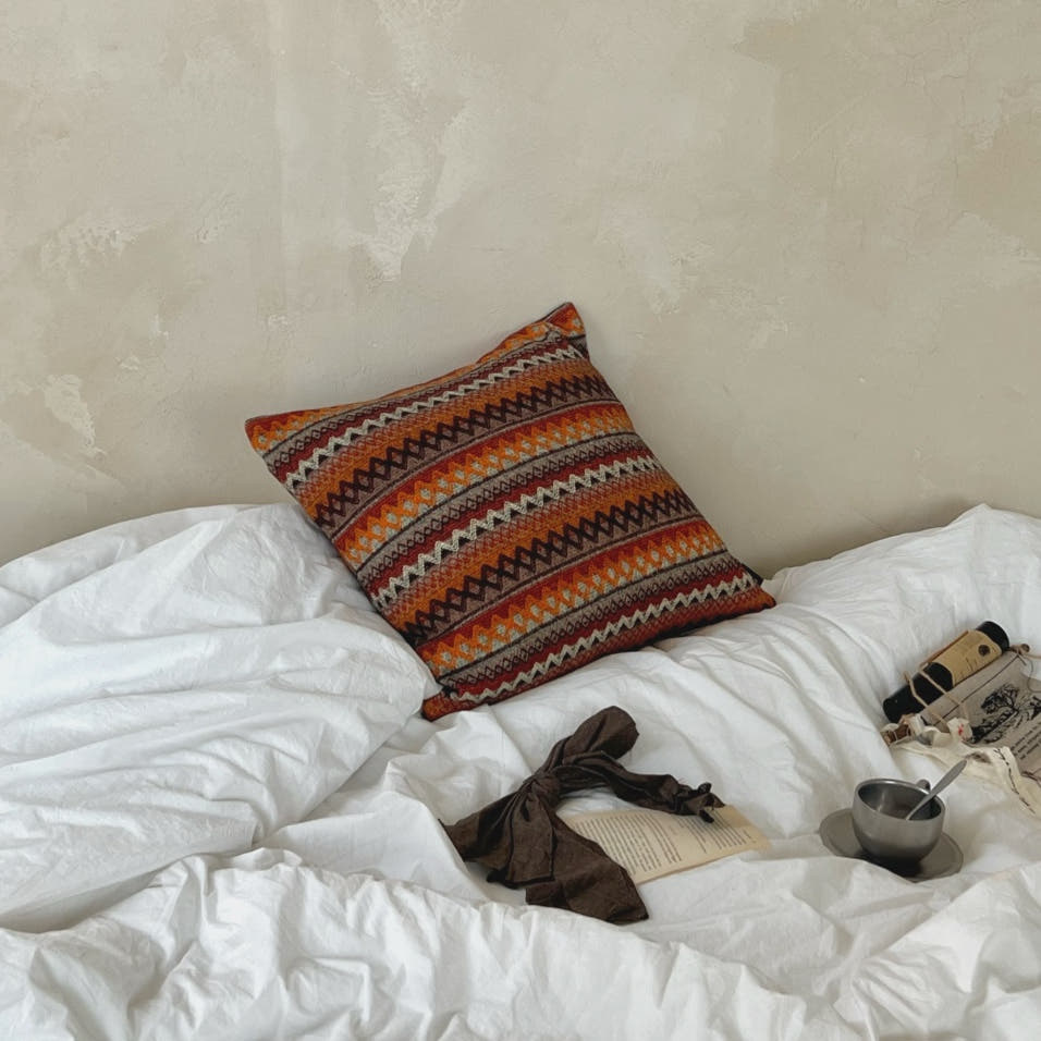 무성화 알베르 에스닉 보헤미안 쿠션커버 50x50cm(MUSEONGHWA Albert Ethnic Bohemian Cushion Cover 50x50cm) - 3