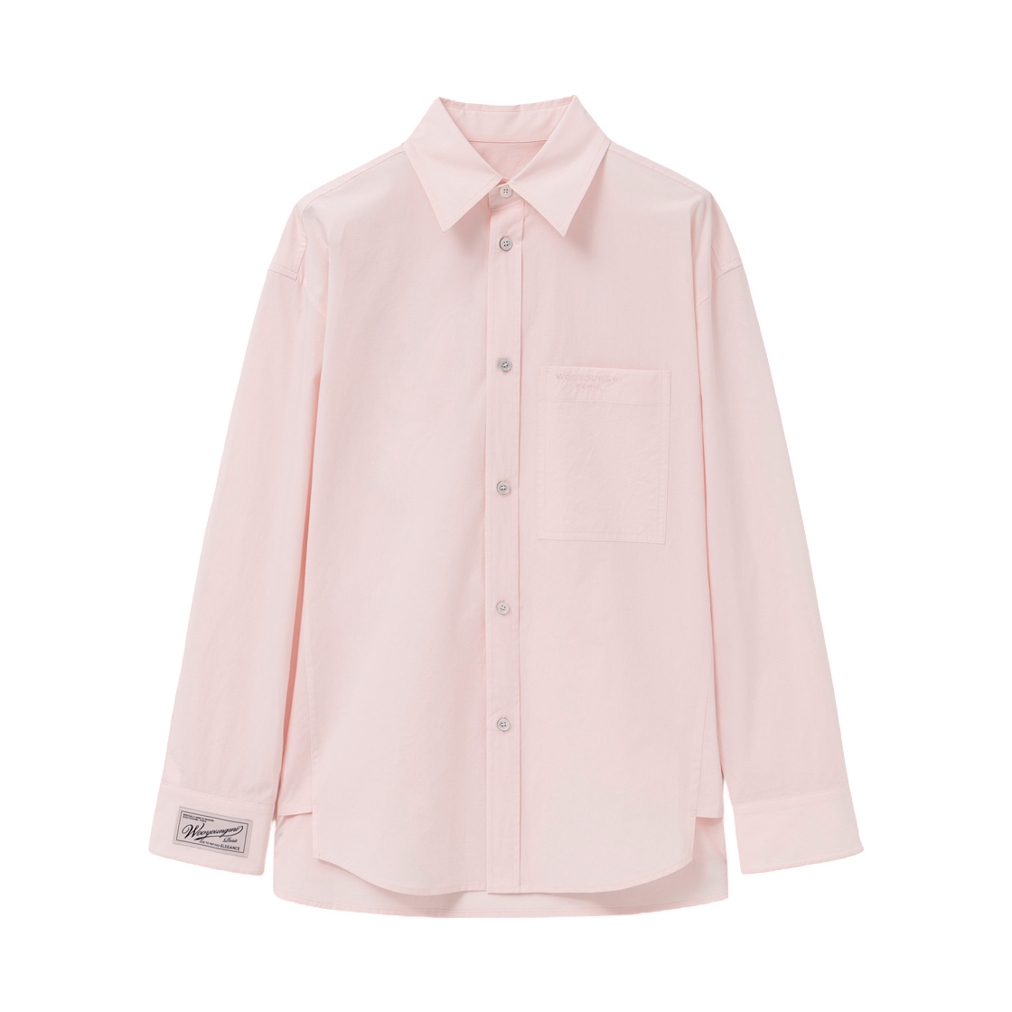 M261SH08855P (W) Wooyoungmi Cotton Shirt Pink - 26SS