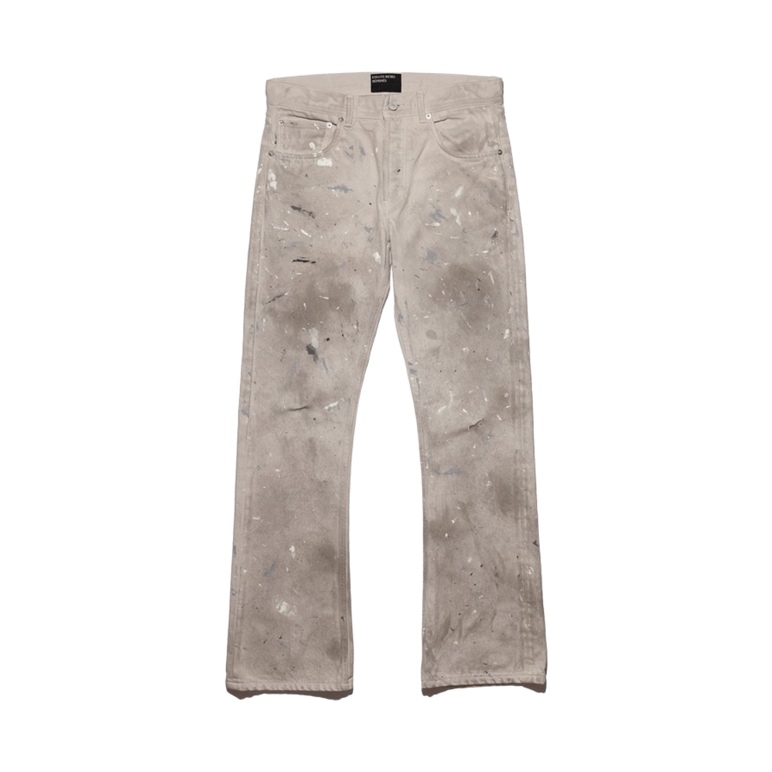 - Enfants Riches Deprimes Flare Jeans Paint White