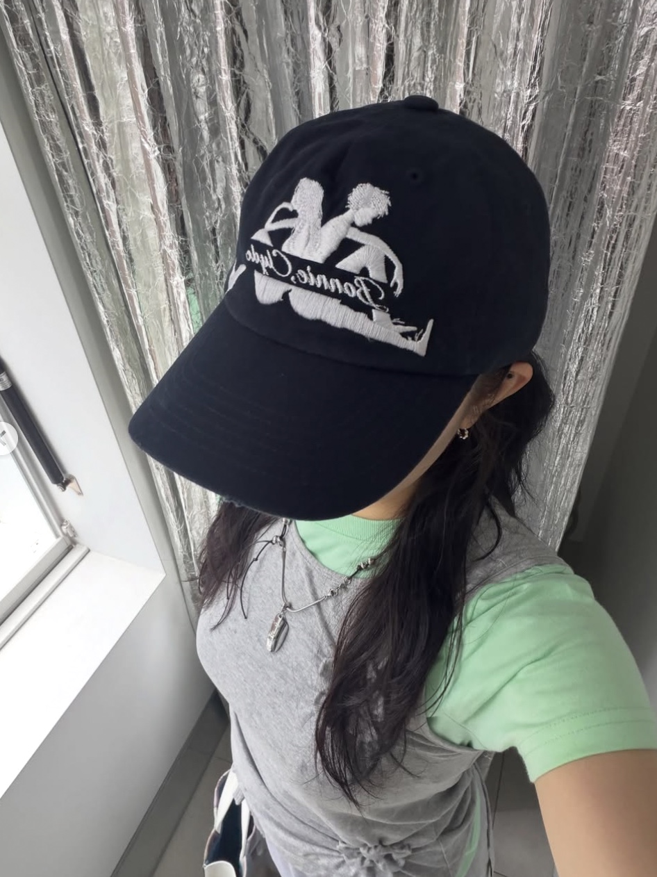 [트리플적립] PACOSPLY Two Icon Cap Navy, [트리플적립] PACOSPLY Two Icon Cap Black 착용 스타일