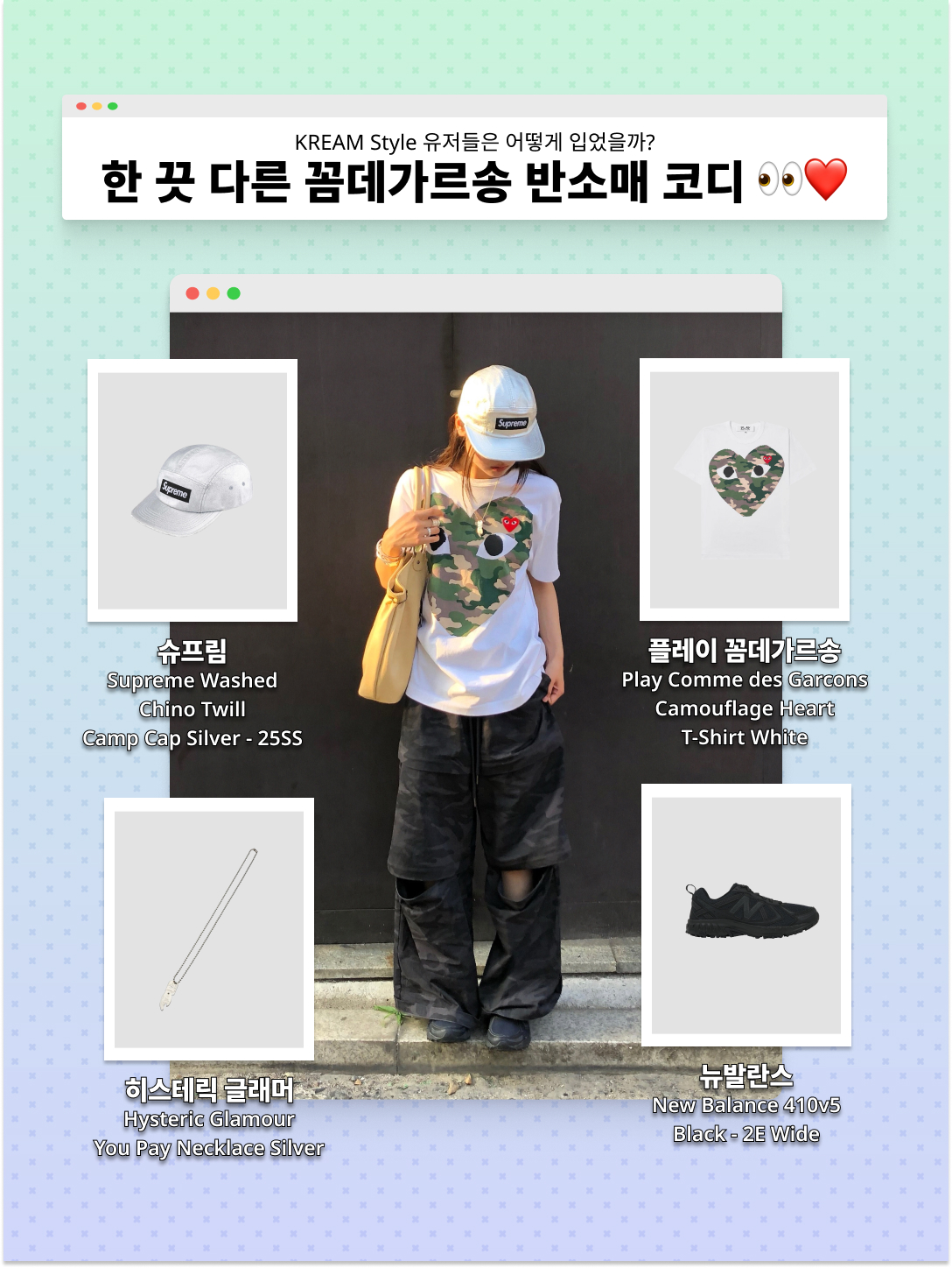 CDG 1986 Comme des Garcons T-Shirt Black, New Era MLB Chicago White Sox Free Curved Pillbox Fitted Cap Black 착용 스타일 - 2