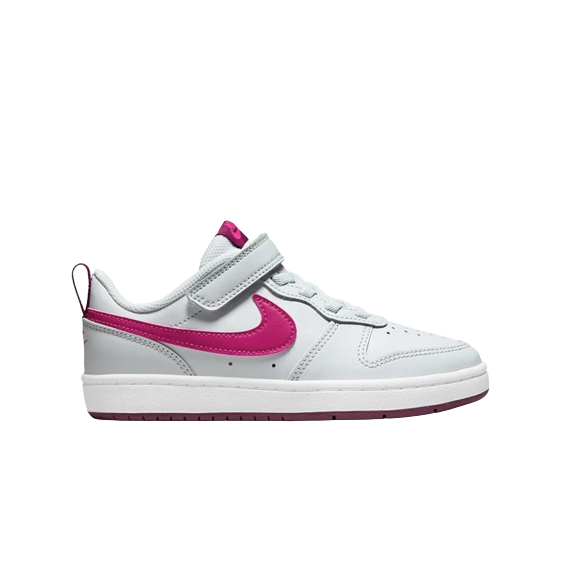 BQ5451-015 (PS) Nike Court Borough Low 2 Pure Platinum Pink Prime
