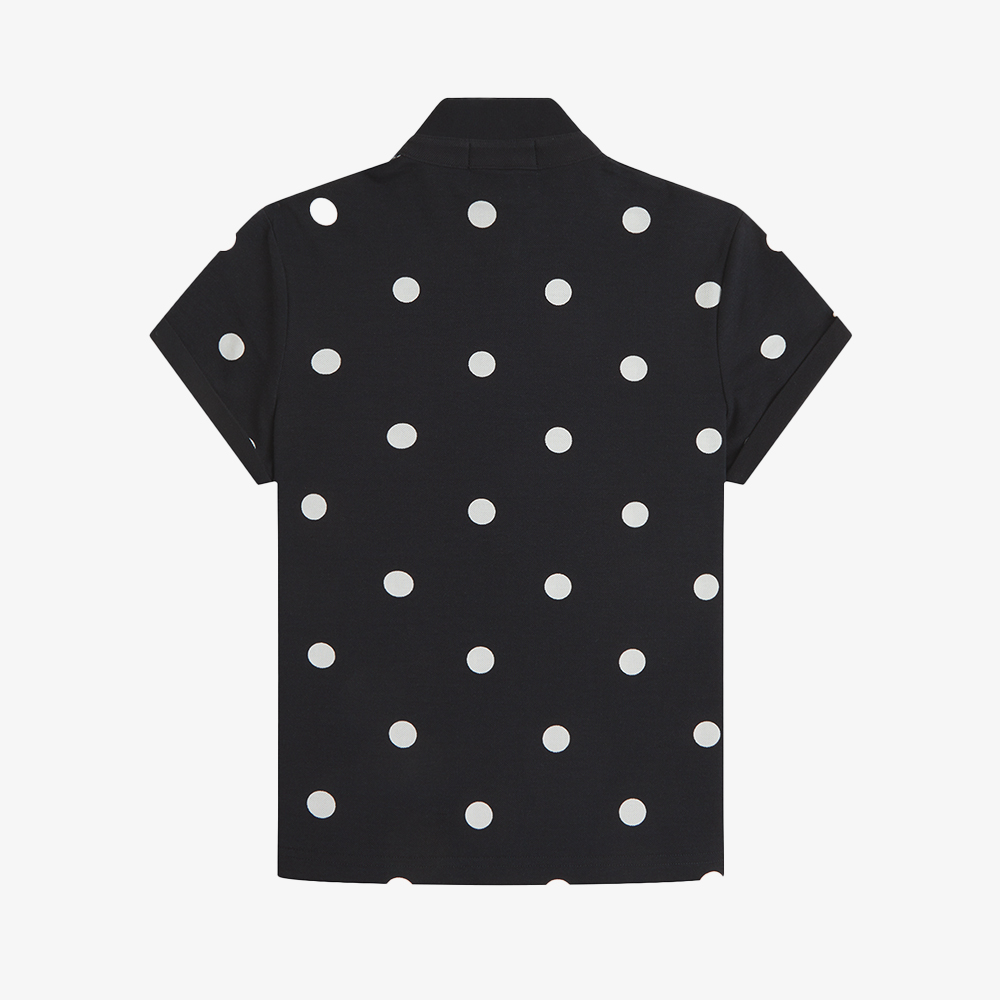 프레드페리 x 에이미와인하우스 폴카 도트 폴로 셔츠 블랙(Fred Perry x Amy Polka Dot Polo Shirt Black) - 6