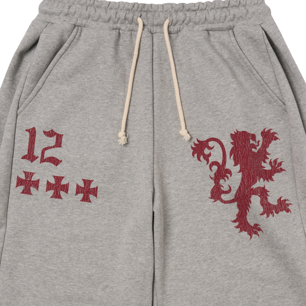 아모우 라이언 스웻 팬츠 그레이(AMOU Lion Sweat Pants Gray) - 2
