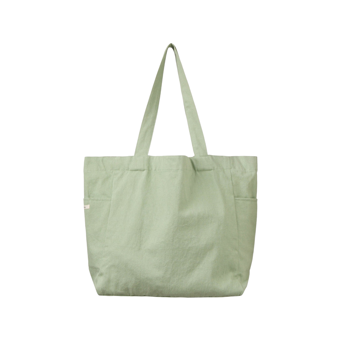 쿠메 로고 엠브로이더드 캔버스 백 민트(KUME Logo Embroidered Canvas Bag - Mint) - 3