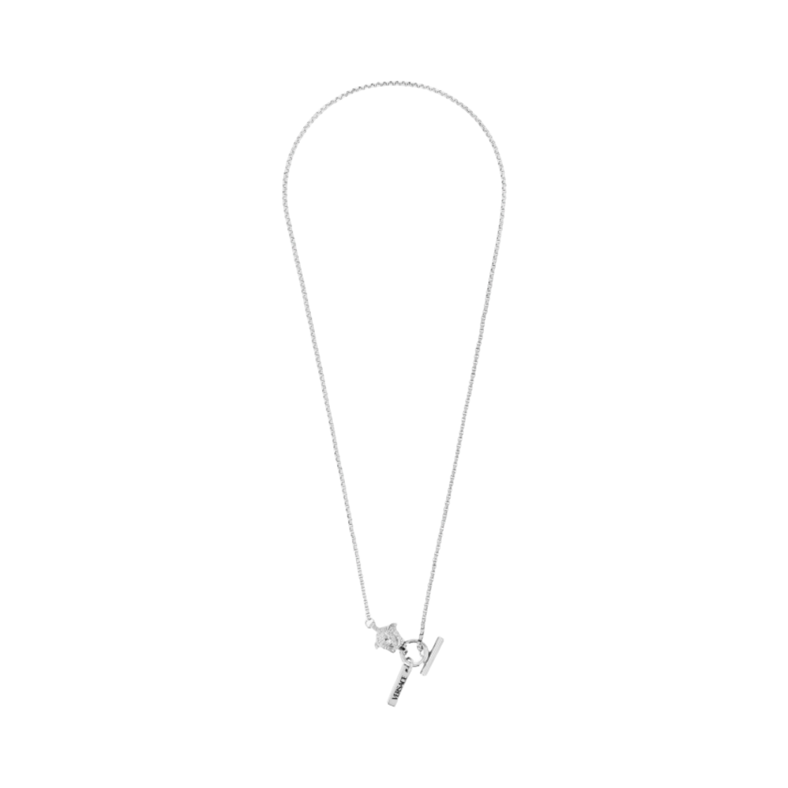 베르사체 메두사 로고 참 체인 네클리스 실버(Versace Medusa Logo Charm Chain Necklace Silver)