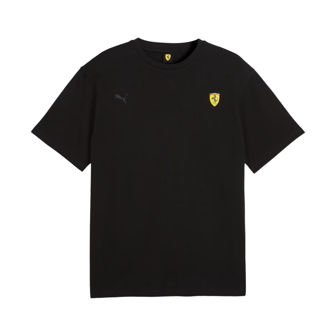스쿠데리아 페라리 x 푸마 스피드 티셔츠 블랙(Scuderia Ferrari x Puma Speed T-Shirt Black)