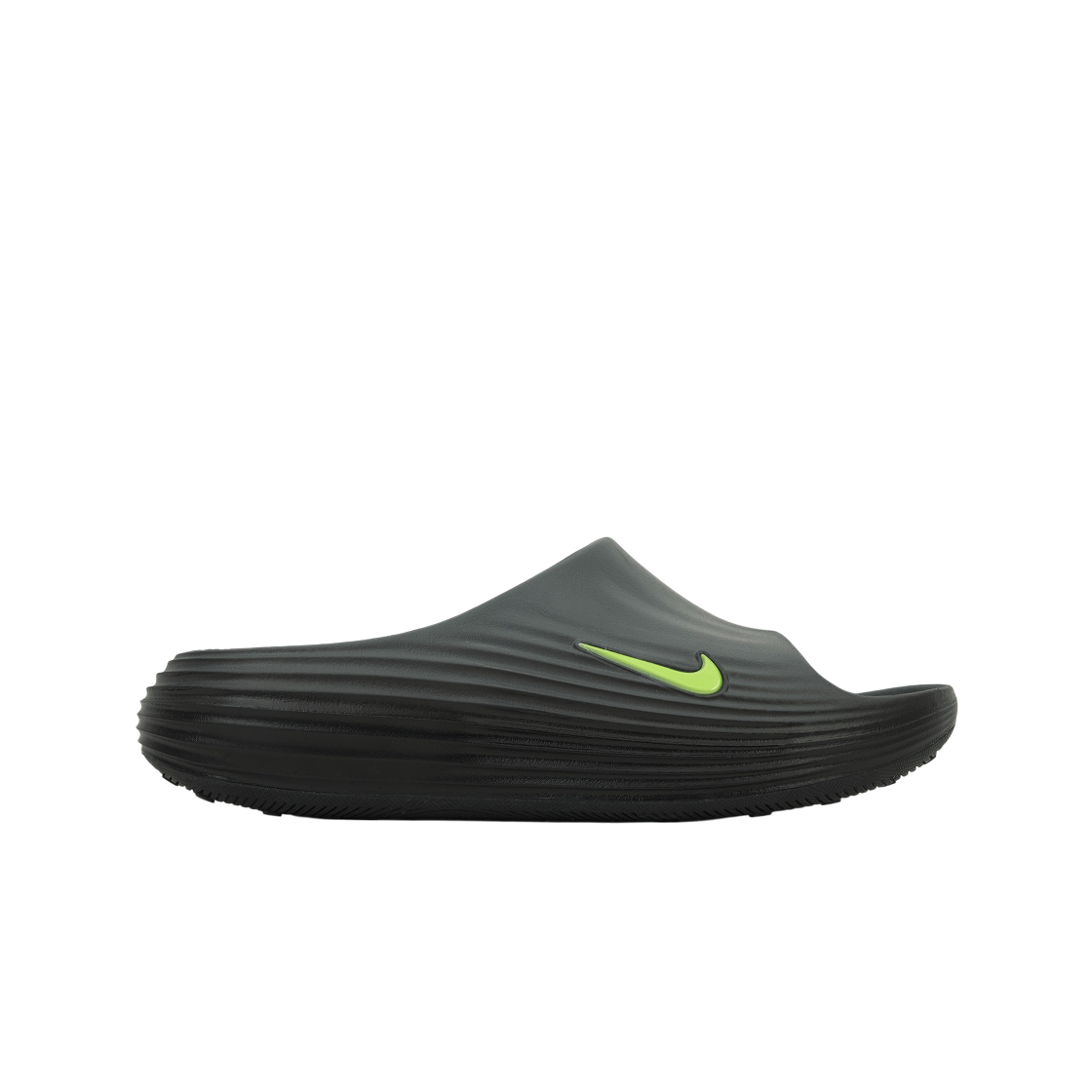 나이키 리액트X 리주버네이트 슬라이드 쿨 그레이 블랙(Nike ReactX Rejuven8 Slide Cool Grey Black)