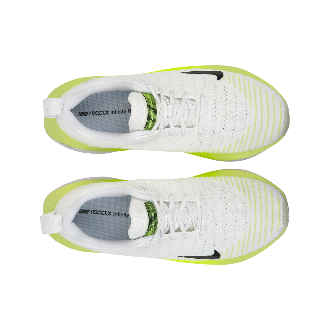(W) 나이키 리액트X 인피니티 런 4 화이트 라이트 레몬 트위스트((W) Nike ReactX Infinity Run 4 White Light Lemon Twist) - 5