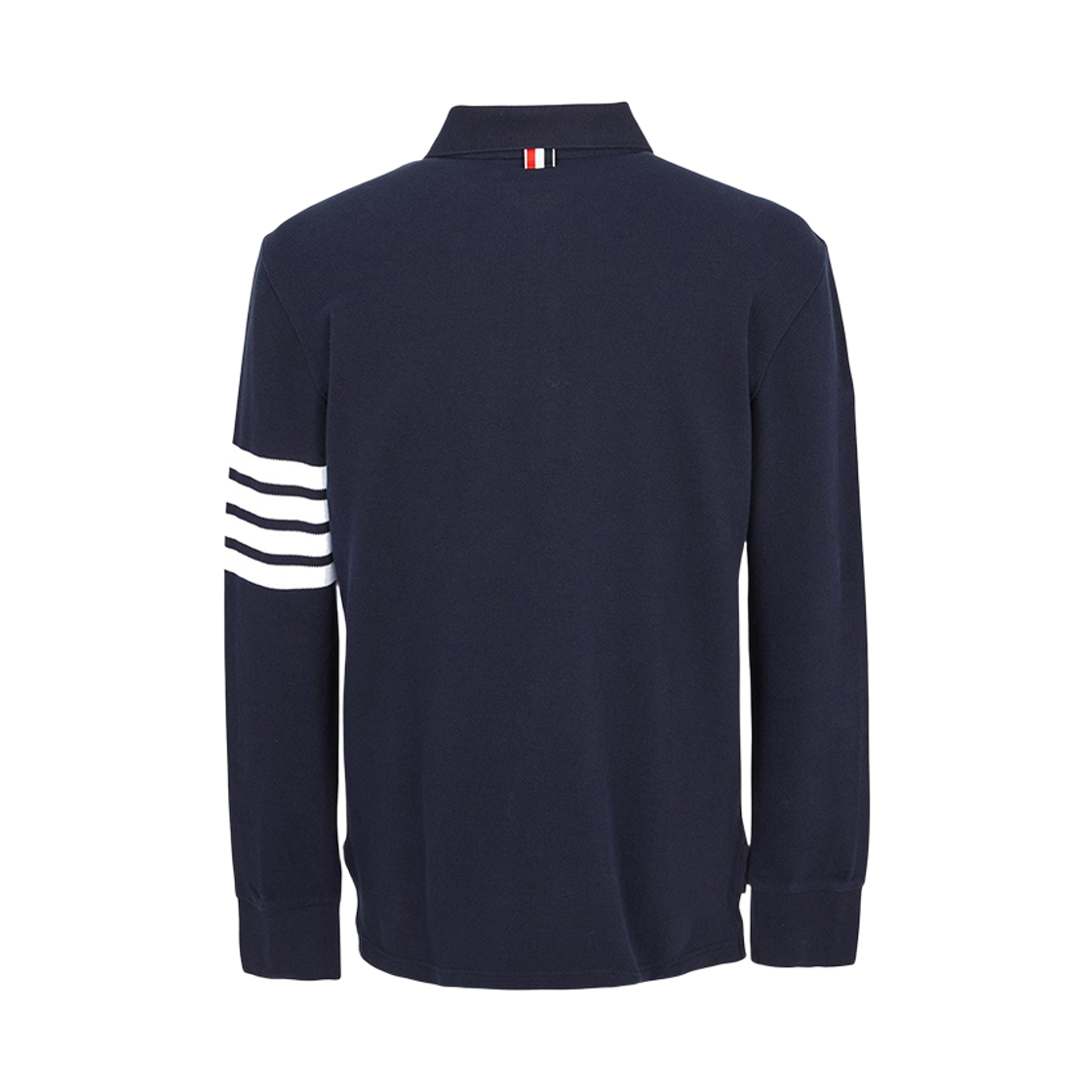 [25% 쿠폰] 톰브라운 클래식 피케 사선 폴로 네이비([25% 쿠폰] Thom Browne Classic Pique 4-Bar Polo Navy) - 3
