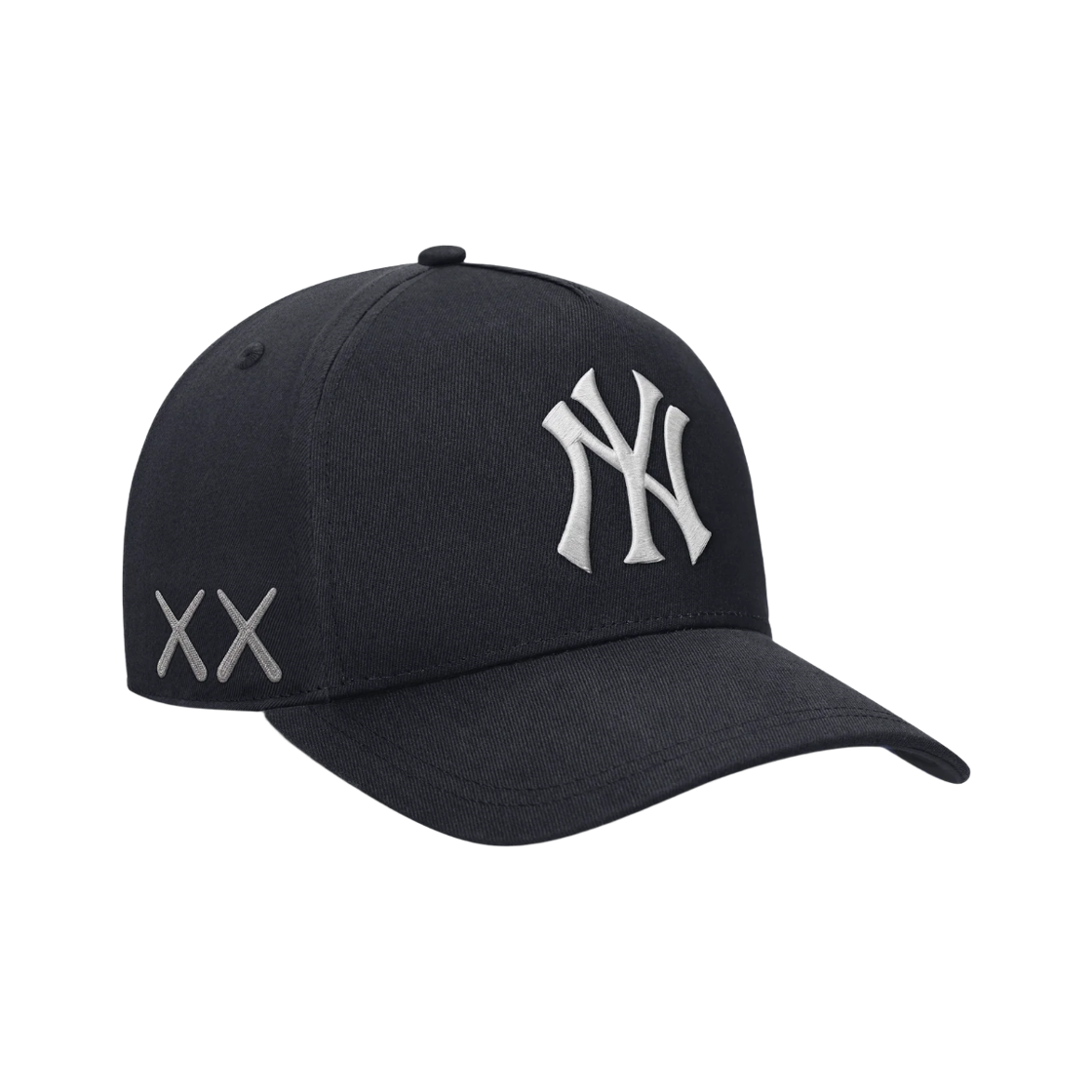 나이키 x 카우스 MLB 뉴욕 양키스 라이즈 드라이핏 A-프레임 트러커 어드저스터블 햇 네이비(Nike x Kaws MLB New York Yankees Rise Dri-Fit A-Frame Trucker Adjustable Hat Navy) - 2