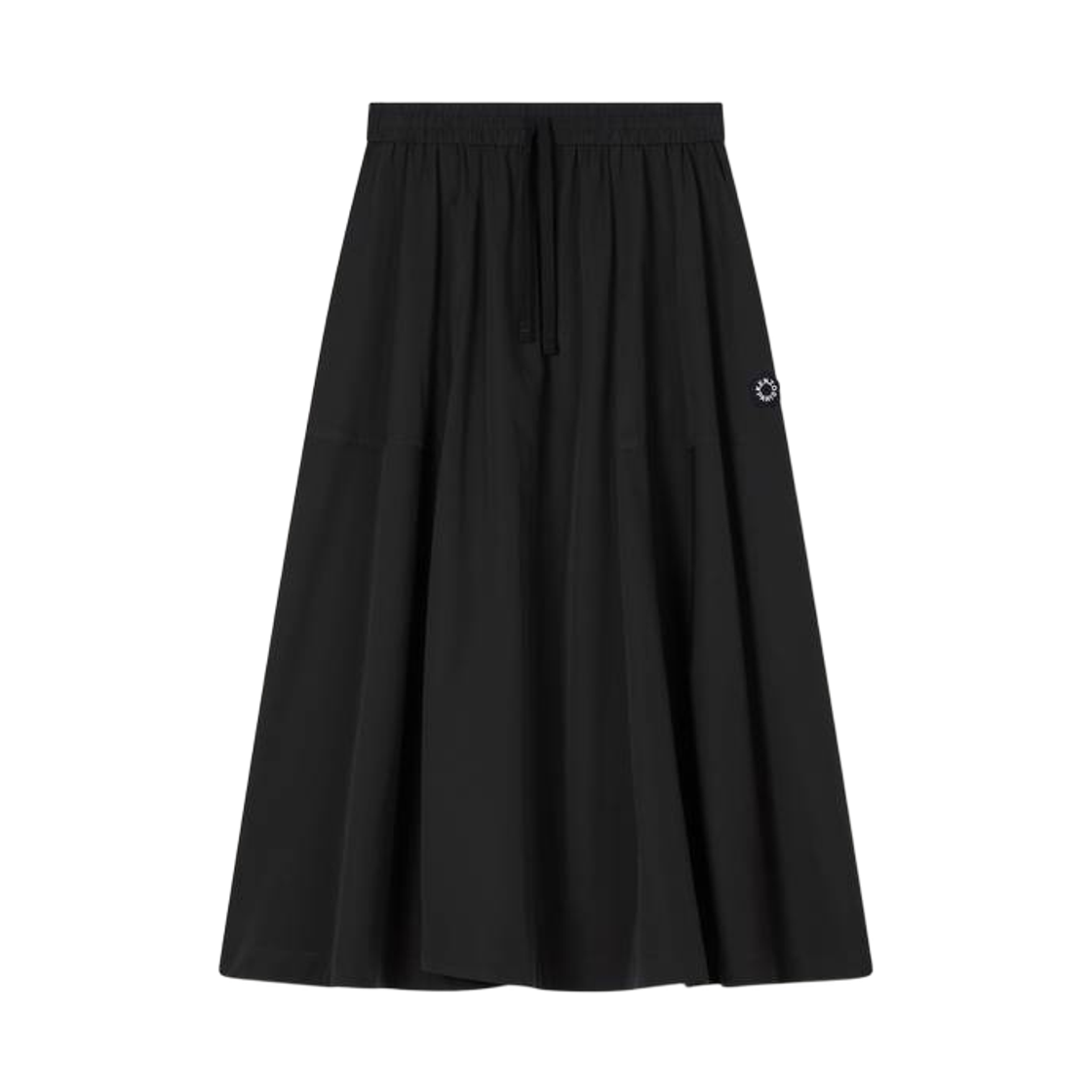 (W) 겐조 보케 플라워 2.0 미디 스커트 블랙((W) Kenzo Boke Flower 2.0 Midi Skirt Black)