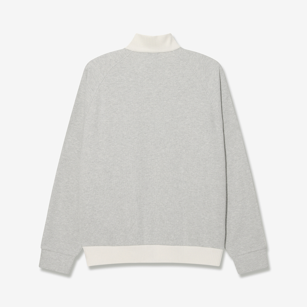 [6% 적립] 휠라 1911 니트트랙 집업 그레이([6% 적립] FILA 1911 Knit Track Zip-up Gray) - 2