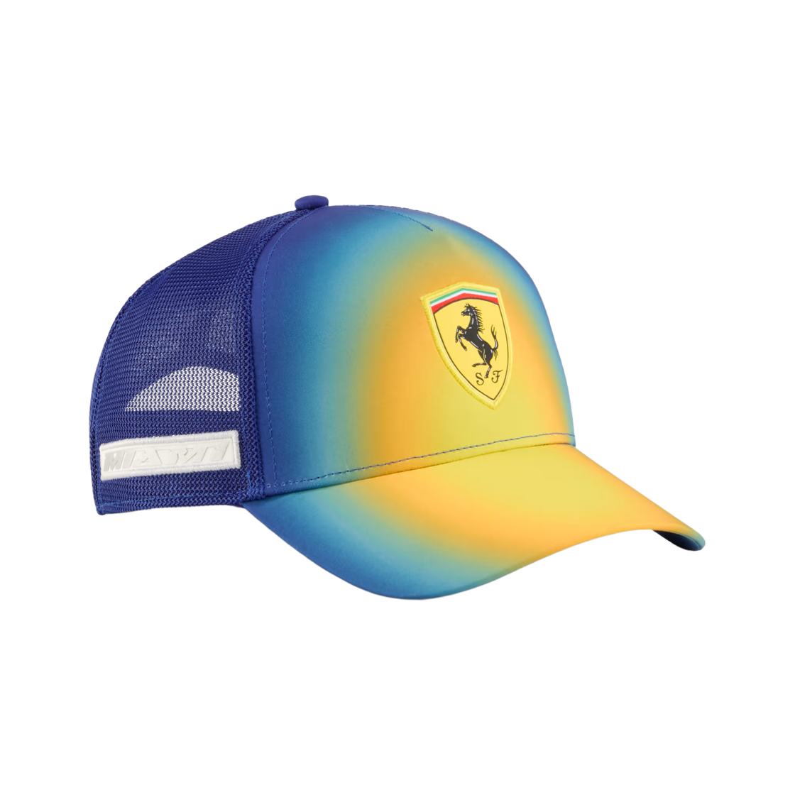 스쿠데리아 페라리 x 푸마 마이애미 트러커 햇 스피드 옐로우 AOP(Scuderia Ferrari x Puma Miami Trucker Hat Speed Yellow AOP)