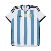 Adidas Argentina 2022 3 Star Home Authentic Jersey White Light Blue - KR Sizing (Non Marking Ver.)