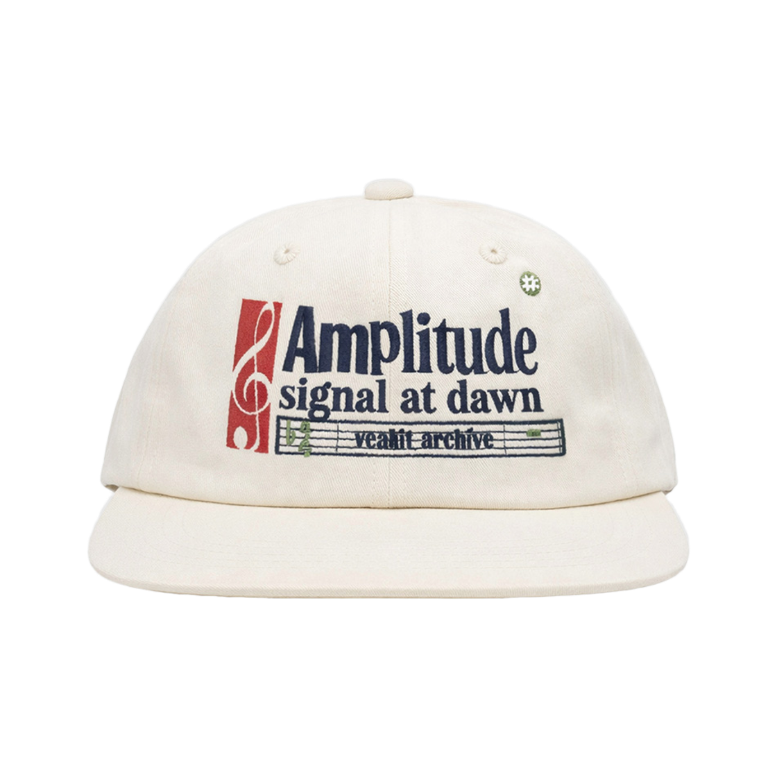 벤힛 AM 플리튜드 일자챙 캡 아이보리(venhit AM plitude Flat Bill Cap Ivory)