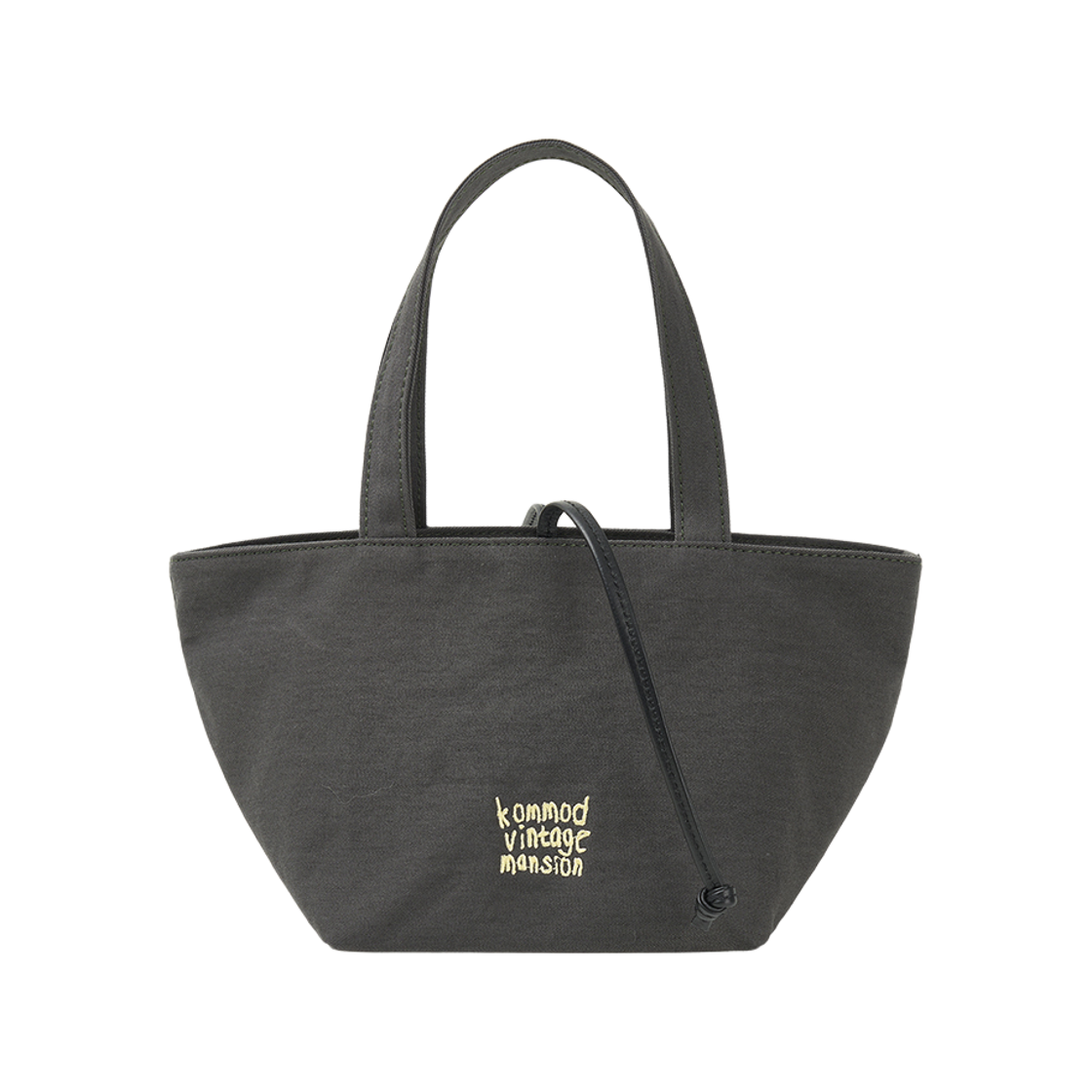 20260722_ARC SMALL DARK GRAY Kommod Vintage Arc Small Bag Dark Gray