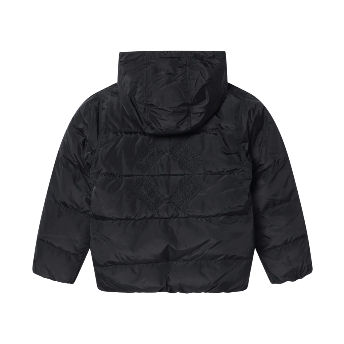 (키즈) 지방시 4G 프린트 백 로고 푸퍼 자켓 블랙((Kids) Givenchy 4G Print Back Logo Puffer Jacket Black) - 2